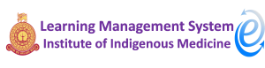 Learning Management System, Faculty of Indigenous Medicine